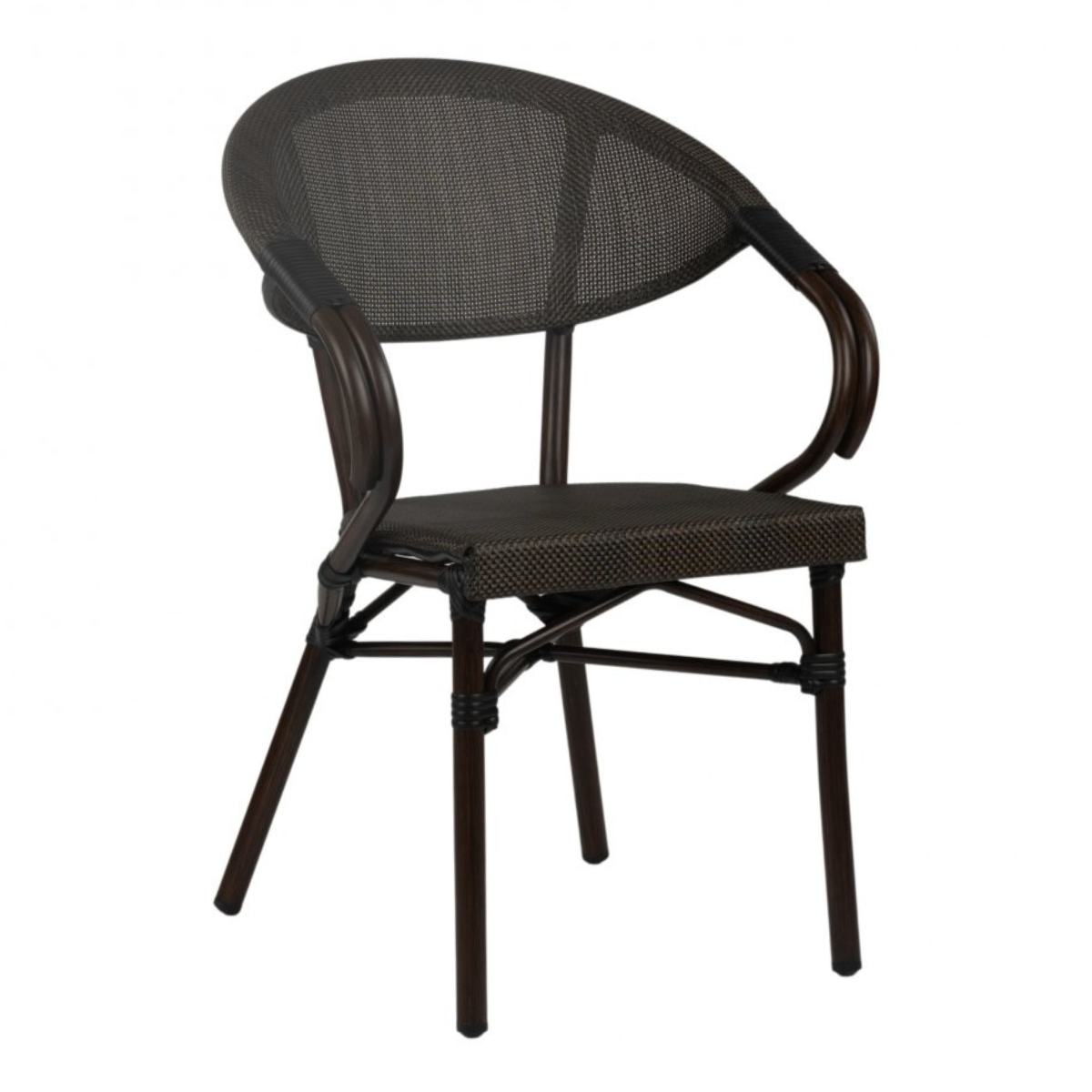 DL C Venus Barna klasszikus Polirattan kültéri szék