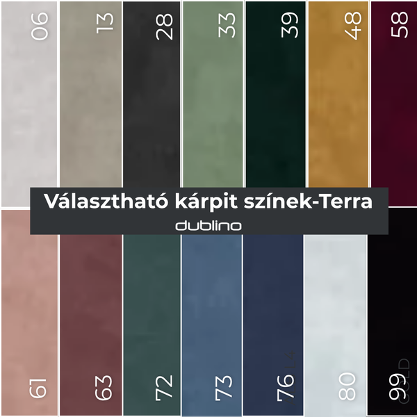MG MARCI Több színben elegáns Kárpitos beltéri szék
