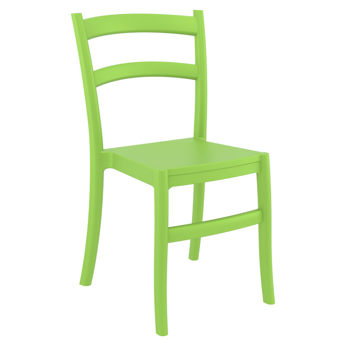 ST TIFFANY Zöld design Műanyag kültéri szék