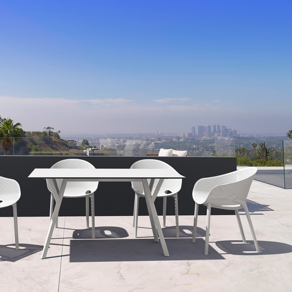 ST SKY PRO Taupe design Műanyag kültéri szék