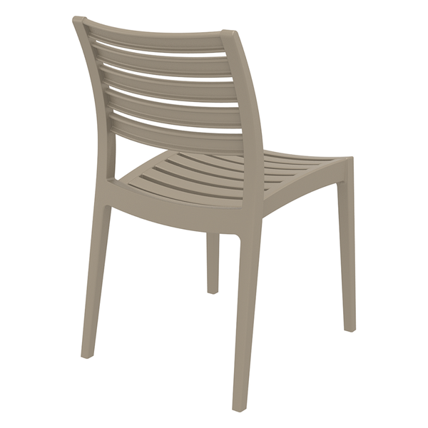 ST ARES Taupe design Műanyag kültéri szék