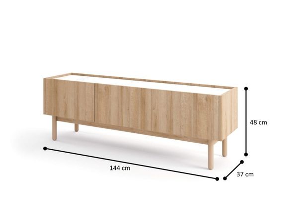 IK BORO  Fa design TV Szekrény