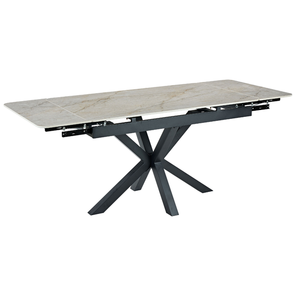 ET ALMA Bézs design Beltéri komplett asztal