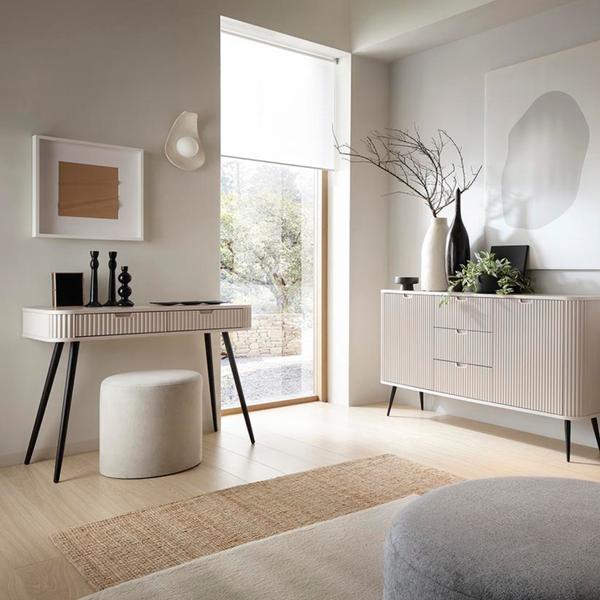 IT ZOVEN Bézs design TV Szekrény