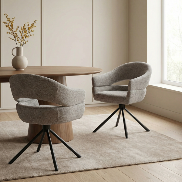 SI BIANCA Szürke modern Kárpitos beltéri szék