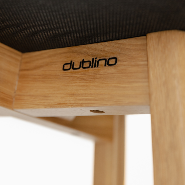 DL JESSICA Szürke, Natúr klasszikus Fa beltéri bárszék