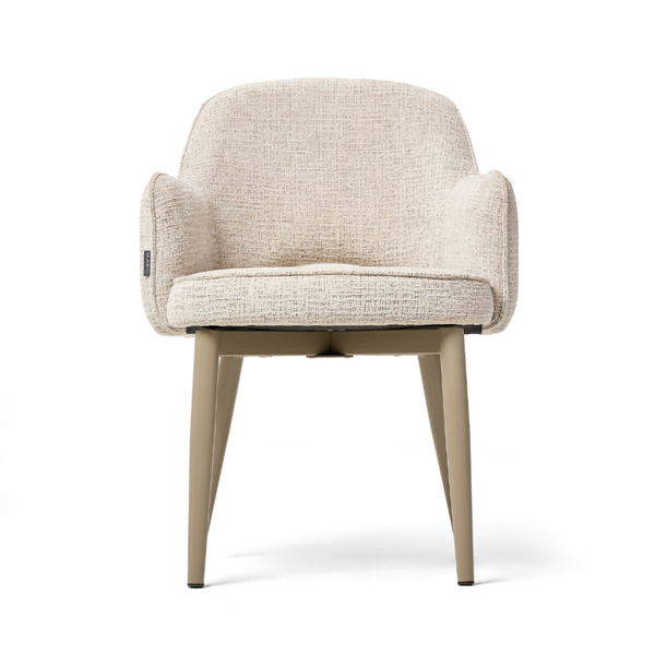 DL MICKEY LINEN Bézs design Kárpitos beltéri szék