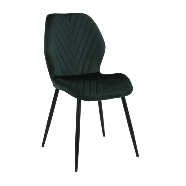 ET JULIE Fekete design Kárpitos beltéri szék