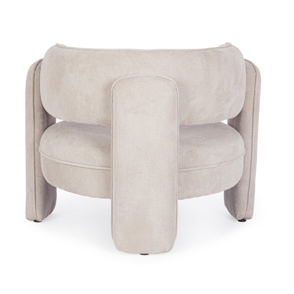 BT AMARA Bézs design Kárpitos beltéri fotel