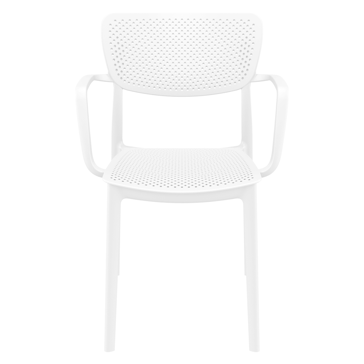 ST LOFT Fehér design Műanyag kültéri szék