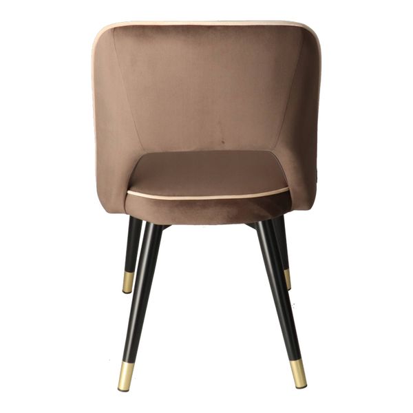 DL FANNY PIP Barna design, elegáns Kárpitos beltéri szék