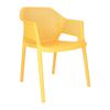 G MINUSH  Sárga minimalista Műanyag kültéri szék