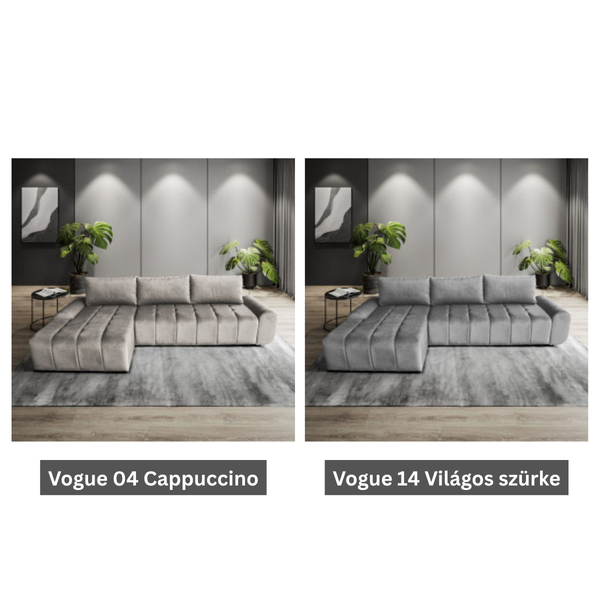 ET ROSITA Több színben design Sarokgarnitúra