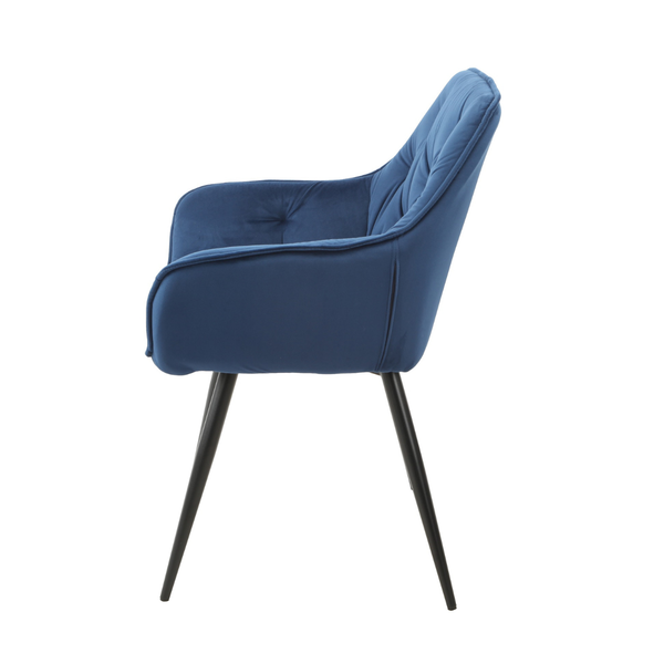 ET MONIQUE Kék design Kárpitos beltéri szék