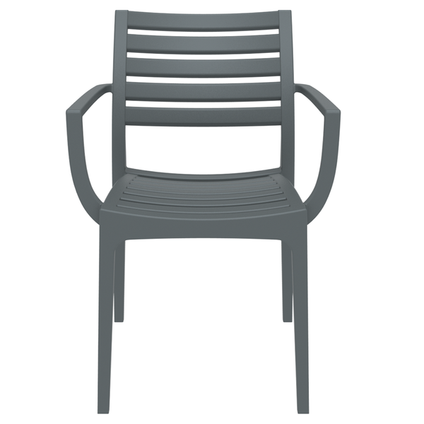 ST ARTEMIS Szürke design Műanyag kültéri szék