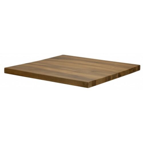 BD TOP W2 Brown classic Tömörfa beltéri asztallap