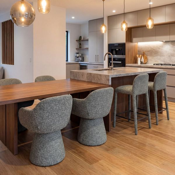 BT ANKARA 4 étkezőszék + 2 bárszék Zöld design Csomagajánlat