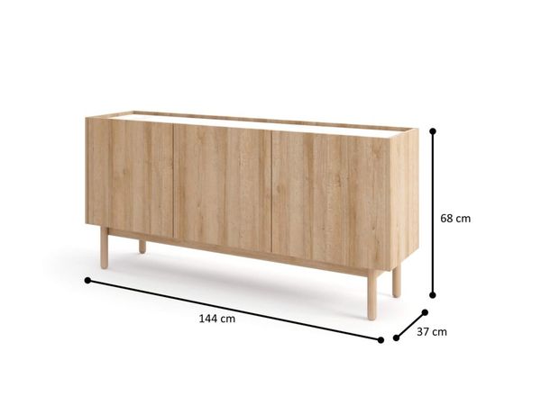 IK BORO  Fa design Komód