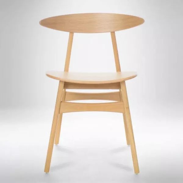 XTON NICK Natural Scandinavian Wooden indoor chair