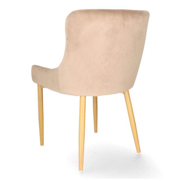 DL CRYSTAL utolsó 2db  Taupe elegáns Kárpitos beltéri szék