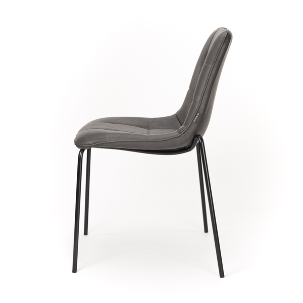 DL RONY Szürke design Kárpitos beltéri szék