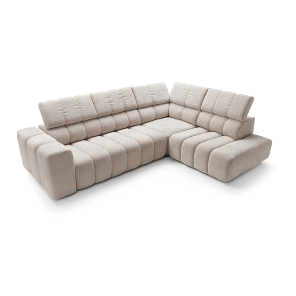 PZ DAISY Bézs design Sarokgarnitúra