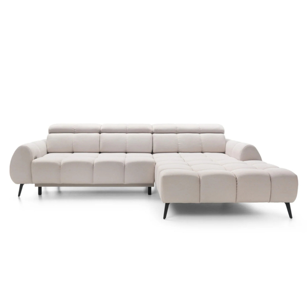 ET LUMIRA Bézs design Sarokgarnitúra