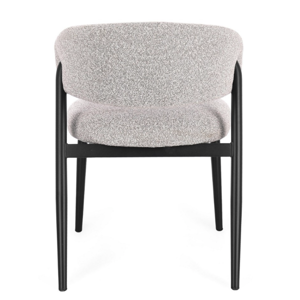 BT CASSY Fekete, Szürke design Kárpitos beltéri szék