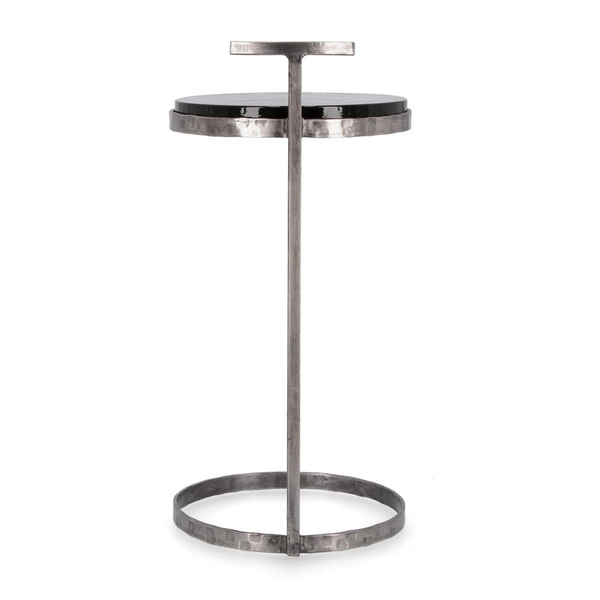 BT ZAMIRA Ezüst vintage Dohányzóasztal