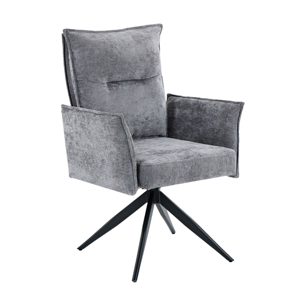 ET SAM Szürke design Kárpitos beltéri szék