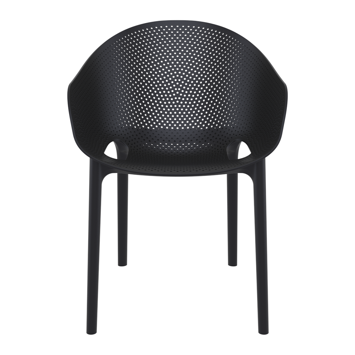 ST RAIN PRO  Antracit design Műanyag kültéri szék
