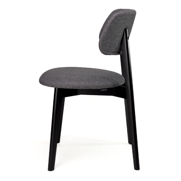 DL MARY UP Fekete design Kárpitos beltéri szék