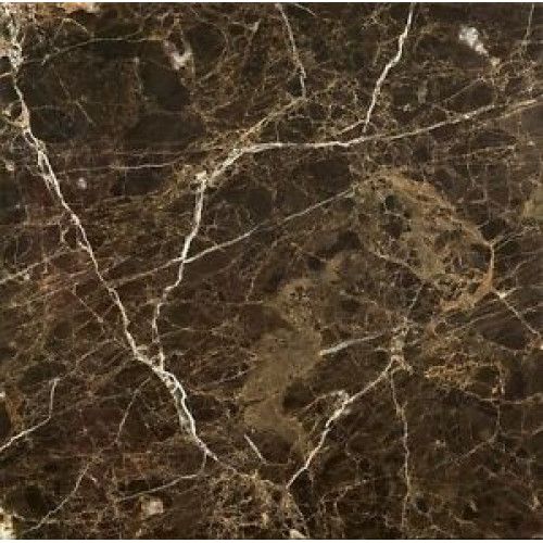 LS COMPACT BROWN MARBLE 120x70 Brown design Tabletop