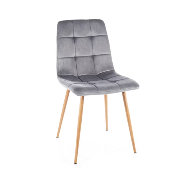 ET ANA / SI MILAN D Szürke modern Beltéri étkezőgarnitúra