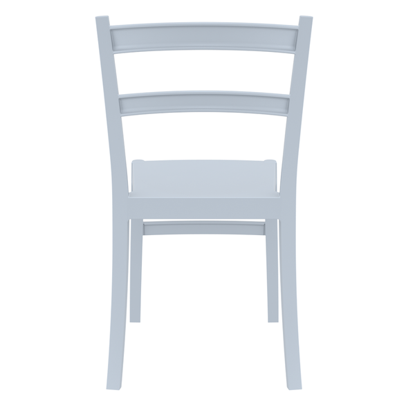 ST TIFFANY Szürke design Műanyag kültéri szék