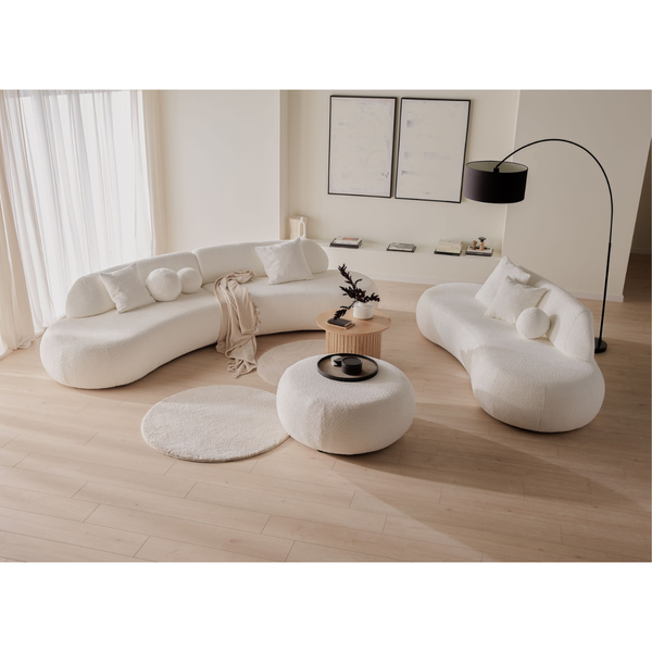 PZ ROYALE Bézs design Beltéri kanapé