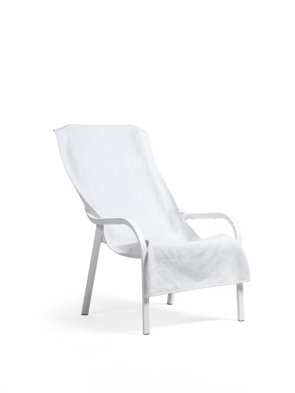 NARDI NET LOUNGE Fehér design Műanyag kültéri szék