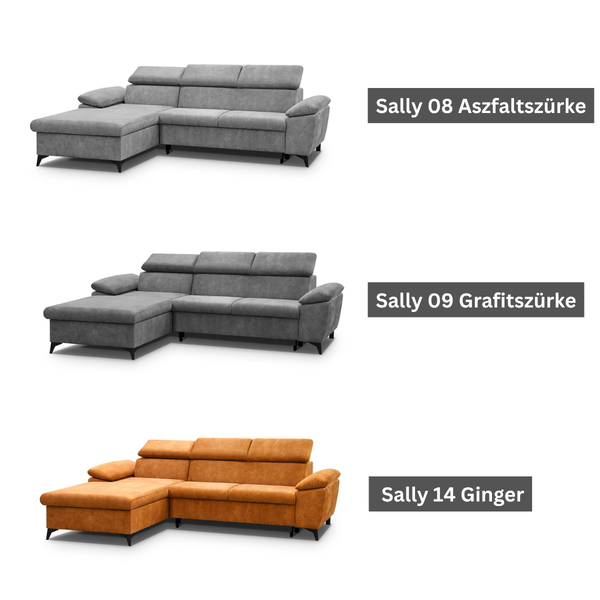 ET COLVEX Több színben design Sarokgarnitúra