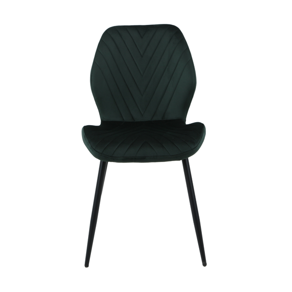 ET JULIE Fekete design Kárpitos beltéri szék