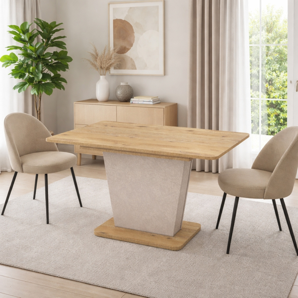 ET LIA Fa design Beltéri komplett asztal