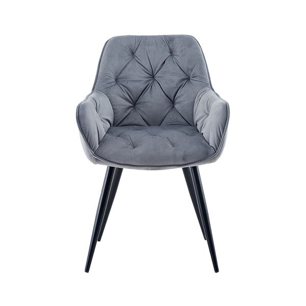 DL CHERRY   Szürke design Kárpitos beltéri szék