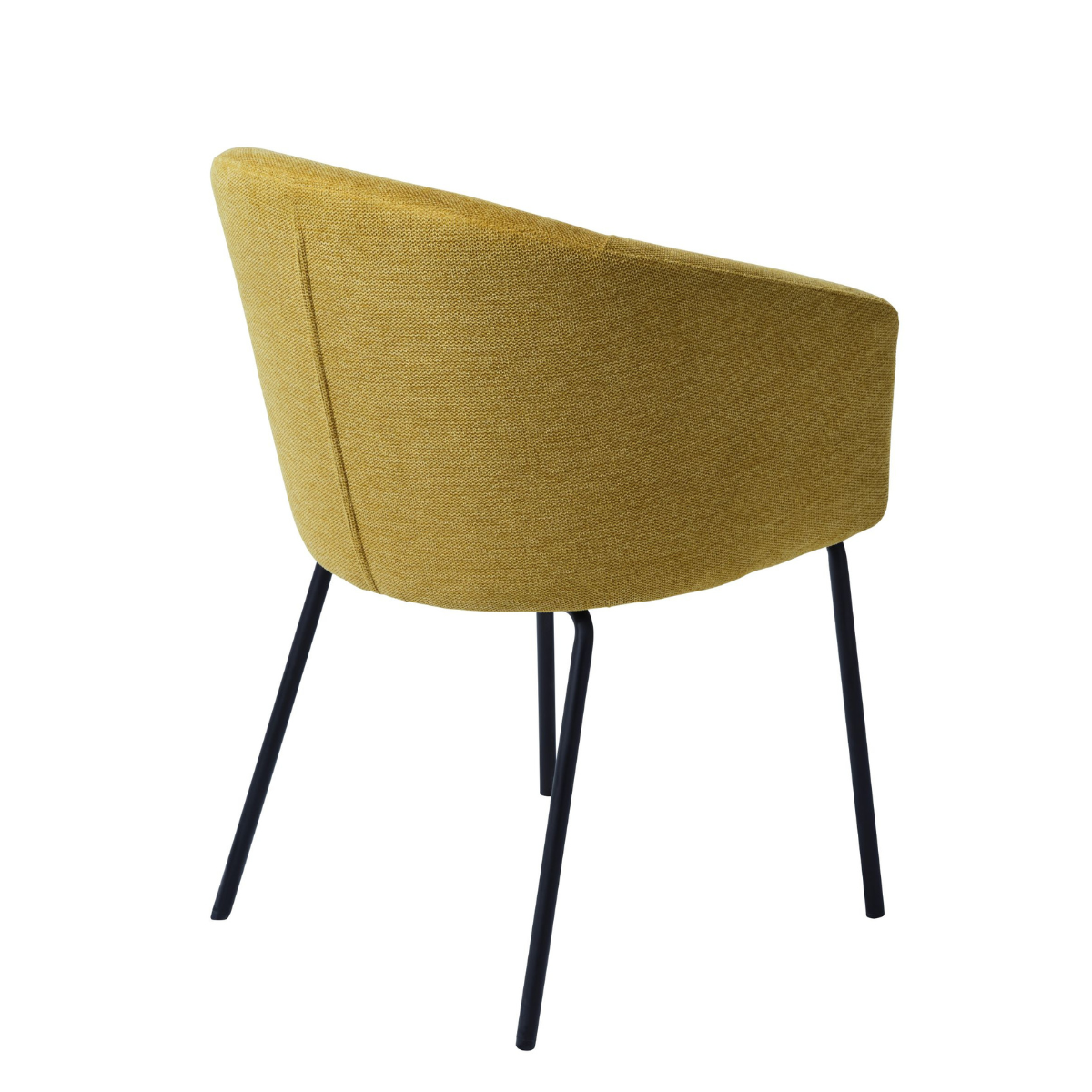 DL LUTHER  Sárga design Kárpitos beltéri szék