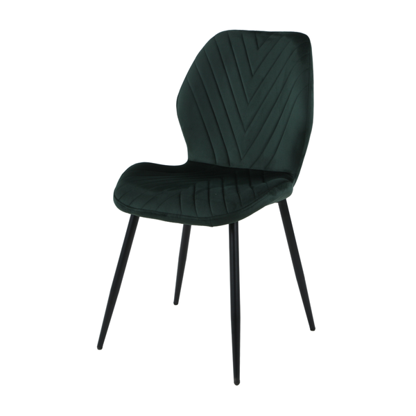 ET JULIE Fekete design Kárpitos beltéri szék