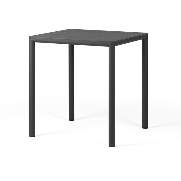 NARDI PIAVE TABLE 70 Antracit design Kültéri komplett asztal