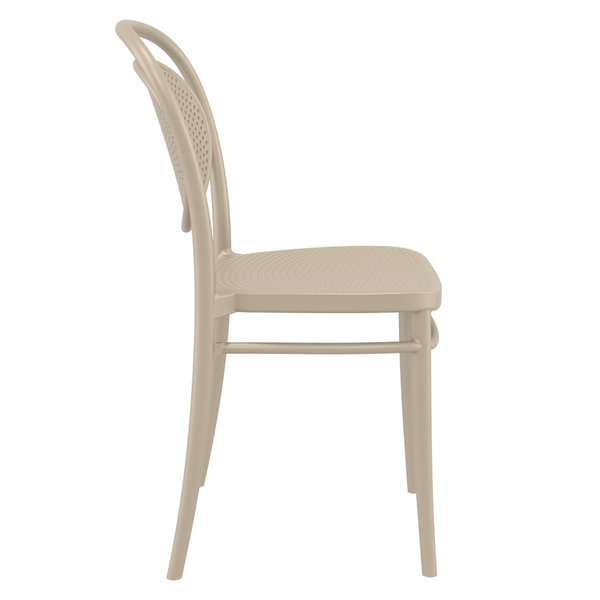 ST MARCEL Taupe modern Műanyag kültéri szék