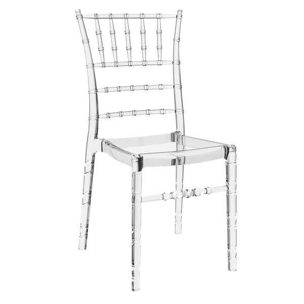 ST CHIAVARI Szürke design Műanyag kültéri szék