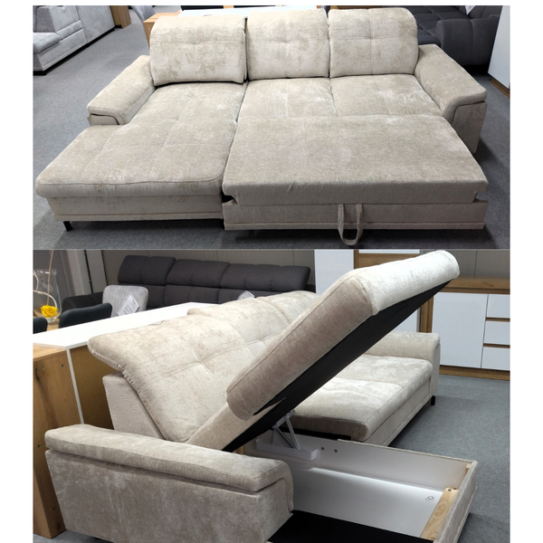 ET NEGRO Több színben modern Sarokgarnitúra