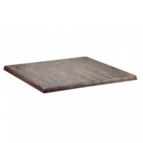 WERZALIT DARK SEAGRASS 120x80 Brown classic Topalit, Werzalit Tabletop