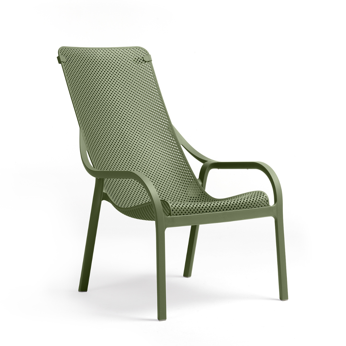 NARDI NET LOUNGE Zöld design Műanyag kültéri szék