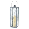 B CANDLE Lámpás 70cm Ezüst design Beltéri dekor
